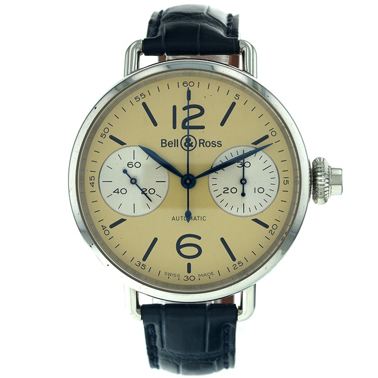 WW1 CHRONOGRAPH MONOPOUSSOIR IVORY