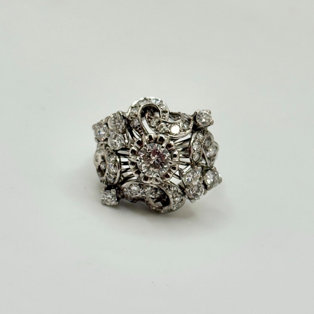 DIAMOND COCKTAIL RING