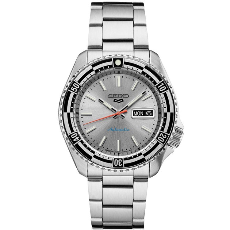 SEIKO 5 SILVER RALLY