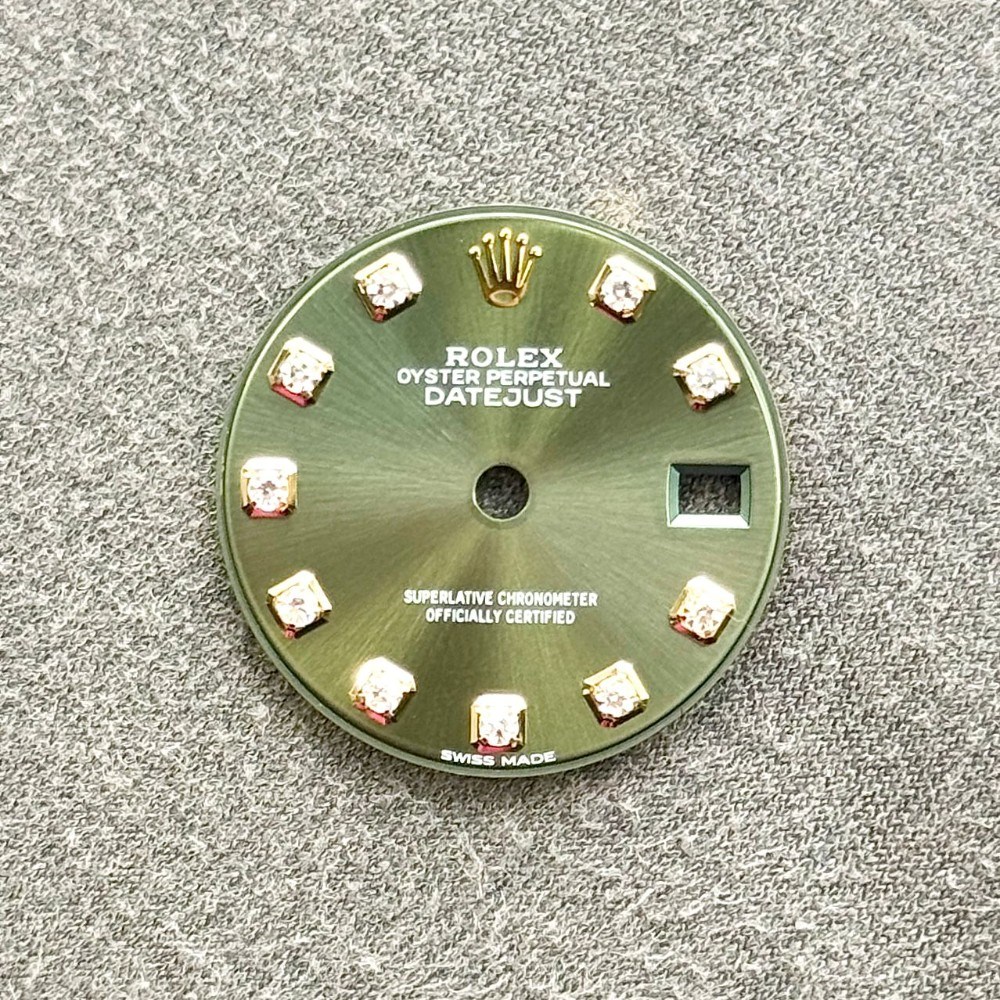 DATEJUST OLIVE  DIAMOND DIAL