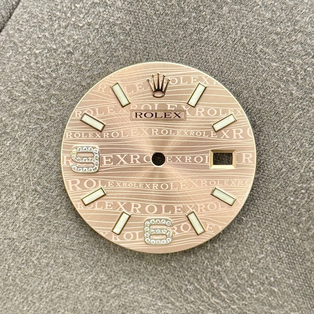 DATEJUST PINK WAVES DIAMOND 6, 9 DIAL
